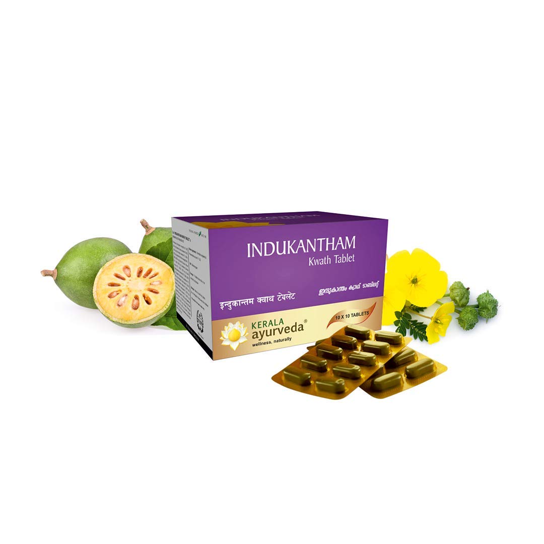 Kerala Ayurveda Indukantham kwath tablets - 100 Pcs – view 4