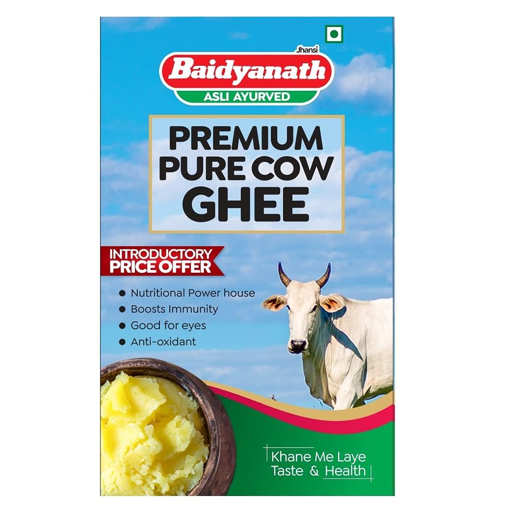 Single pack of Baidyanath cow ghee for everyday cooking