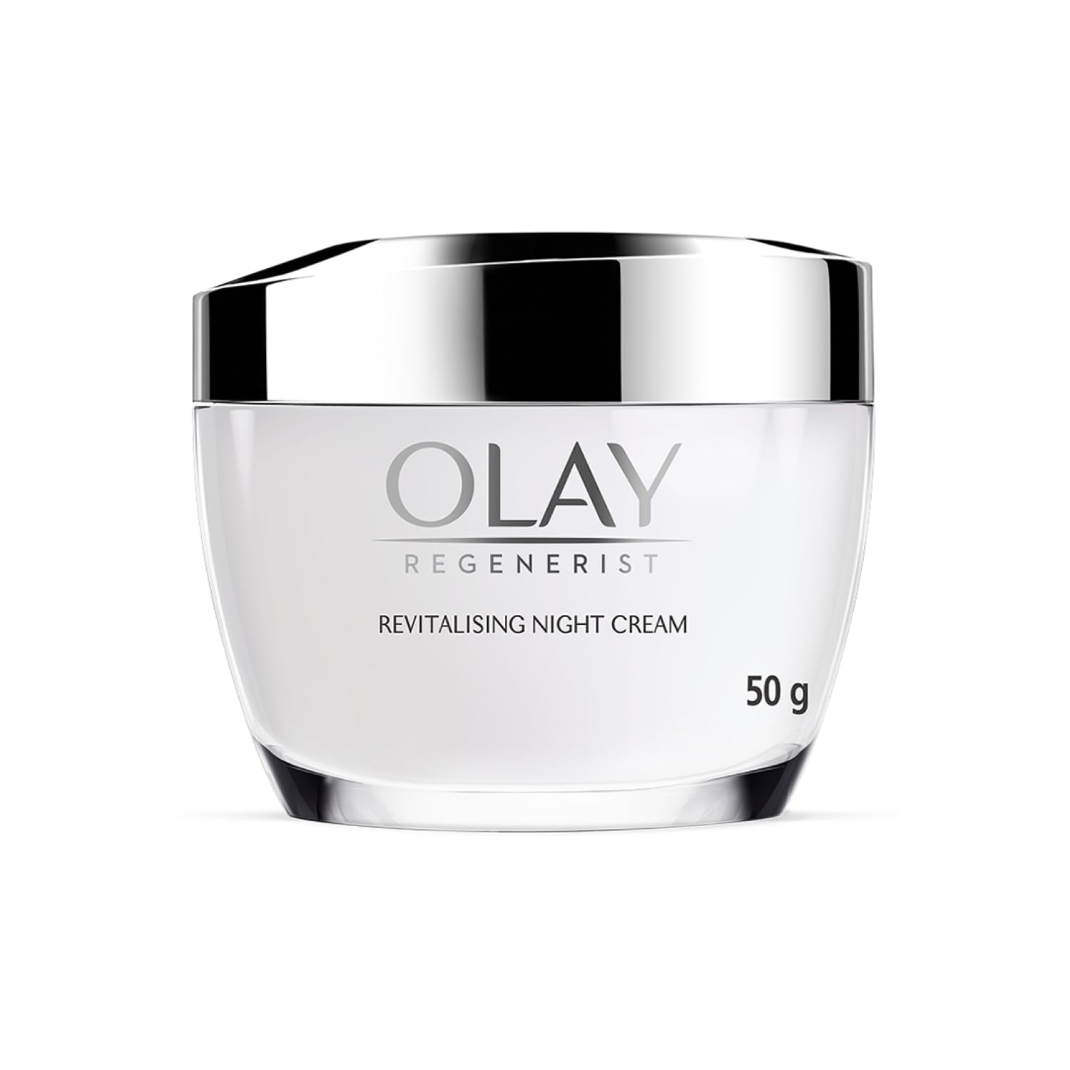 Olay night cream 50 g jar with unscented cream formula