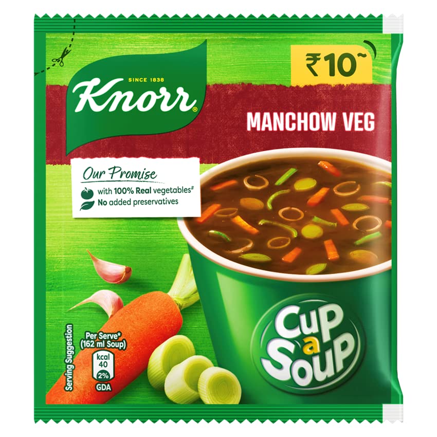 Knorr Cup a Soup Instand Soup, Manchow Veg 11gm 'UNIQUE' – view 1