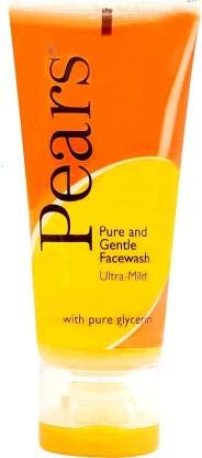 Pears Pure and Gentle Face Wash 60g cream cleanser tube