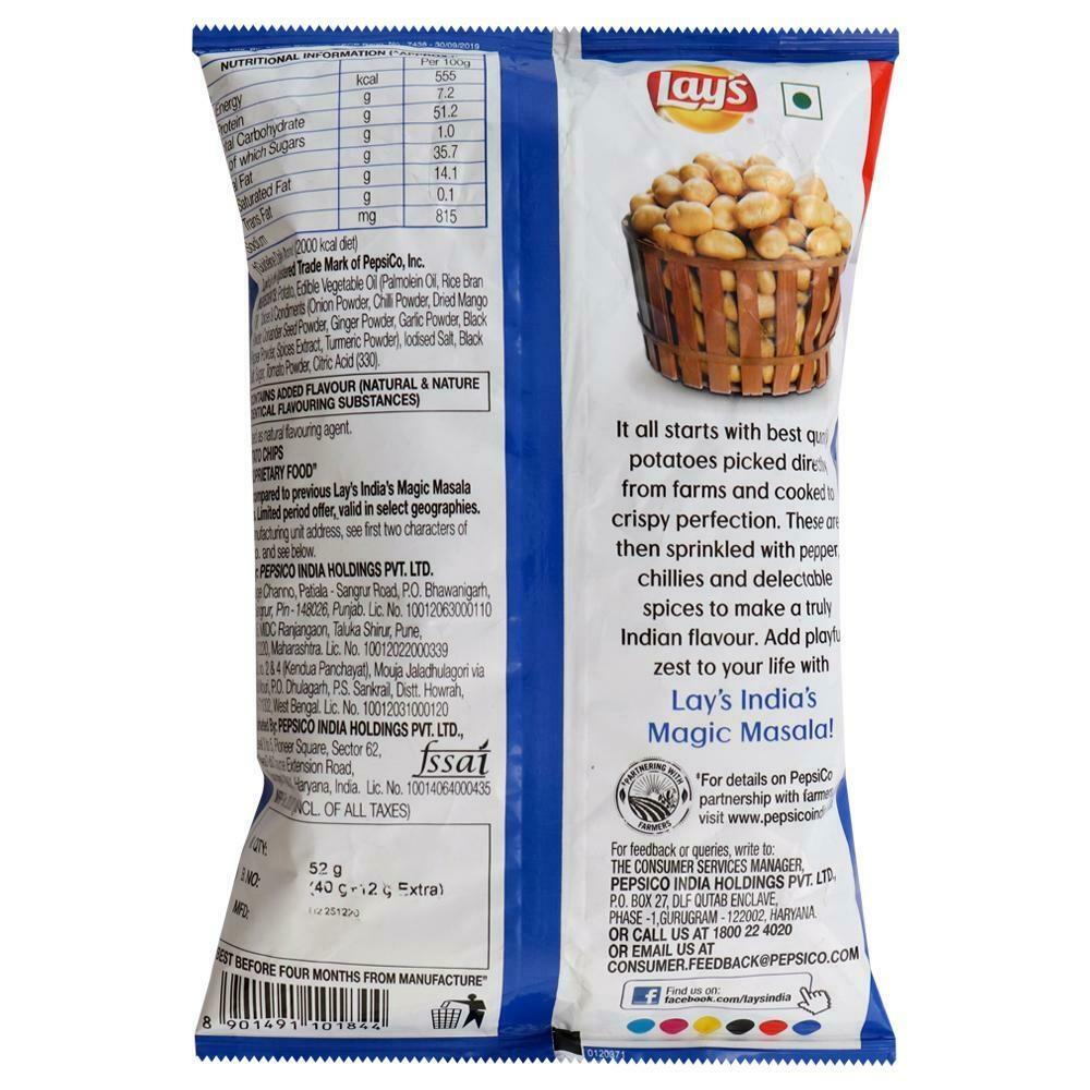 Lay's India's Magic Masala Potato Chips 50 G – view 2