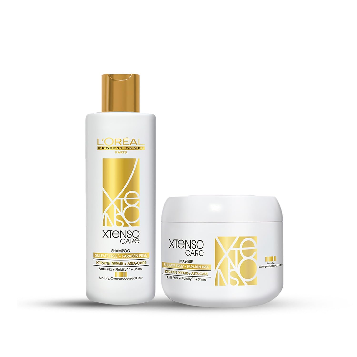 Xtenso Care sulfate-free shampoo with matching hair masque duo