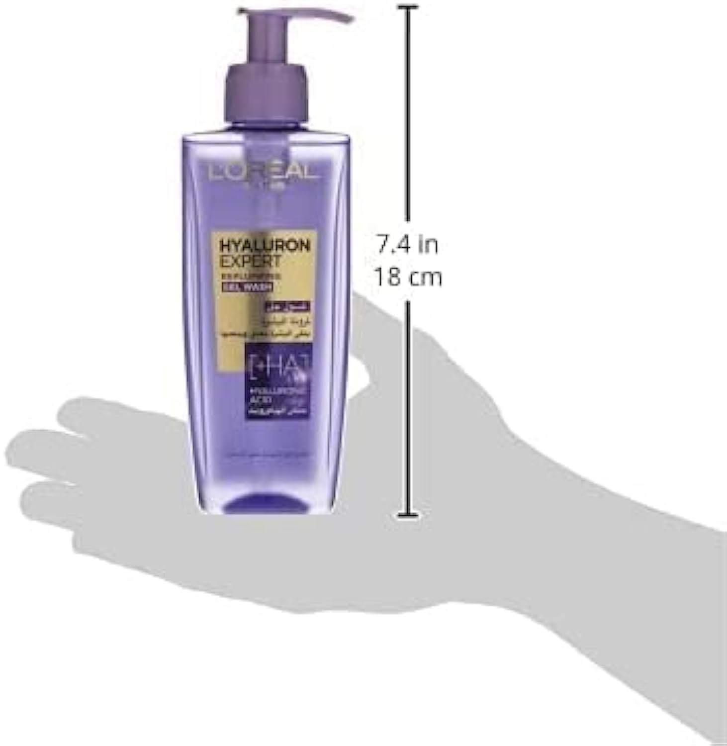 L'Oreal Paris Hyaluron Expert Replumping Face Wash with Hyaluronic Acid, 200ml – view 7