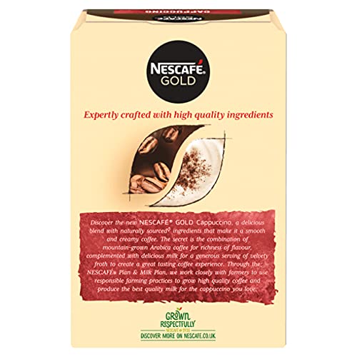 Nescafe Gold Cappuccino Coffee Premix, 4.8 oz / 136 g – view 6
