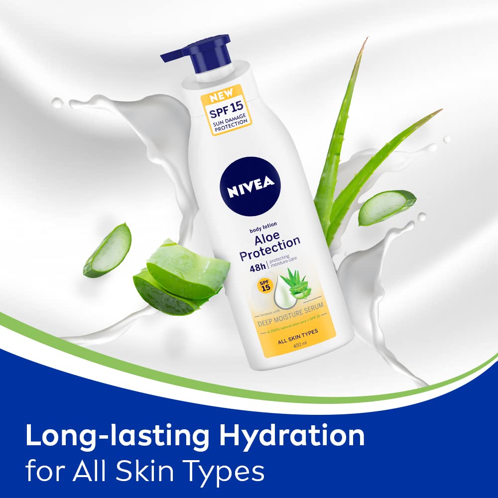 NIVEA Aloe Protection Body Lotion 200 ml – view 3