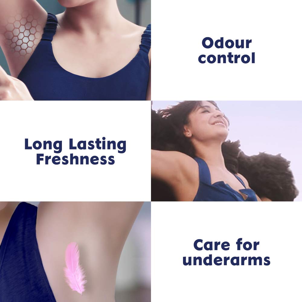 Nivea Deodorant, Fresh Natural for Women, 150ml And Lip Balm, Soft Rose for Women, 4.8g – view 4