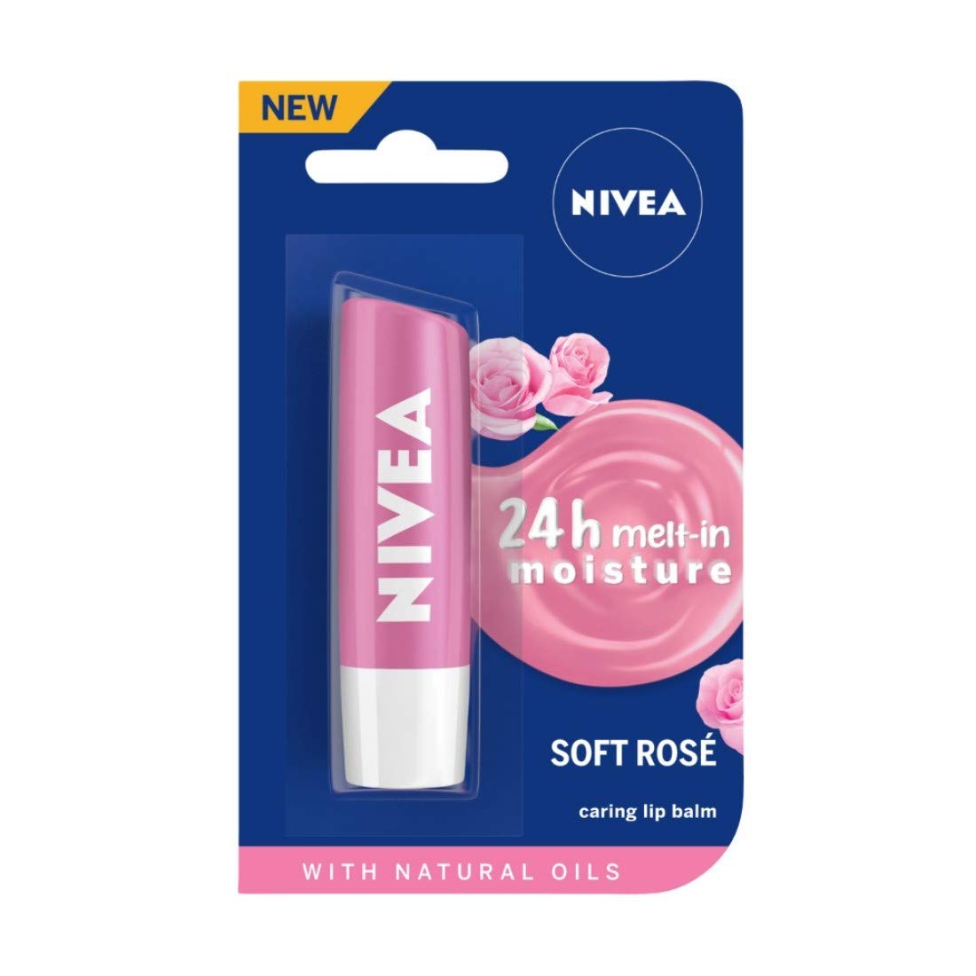Nivea Deodorant, Fresh Natural for Women, 150ml And Lip Balm, Soft Rose for Women, 4.8g – view 5
