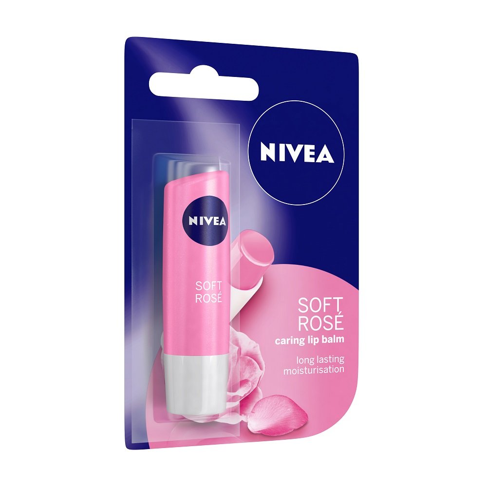 Nivea Deodorant, Fresh Natural for Women, 150ml And Lip Balm, Soft Rose for Women, 4.8g – view 6