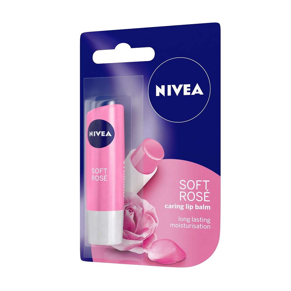 Nivea Deodorant, Fresh Natural for Women, 150ml And Lip Balm, Soft Rose for Women, 4.8g – view 7