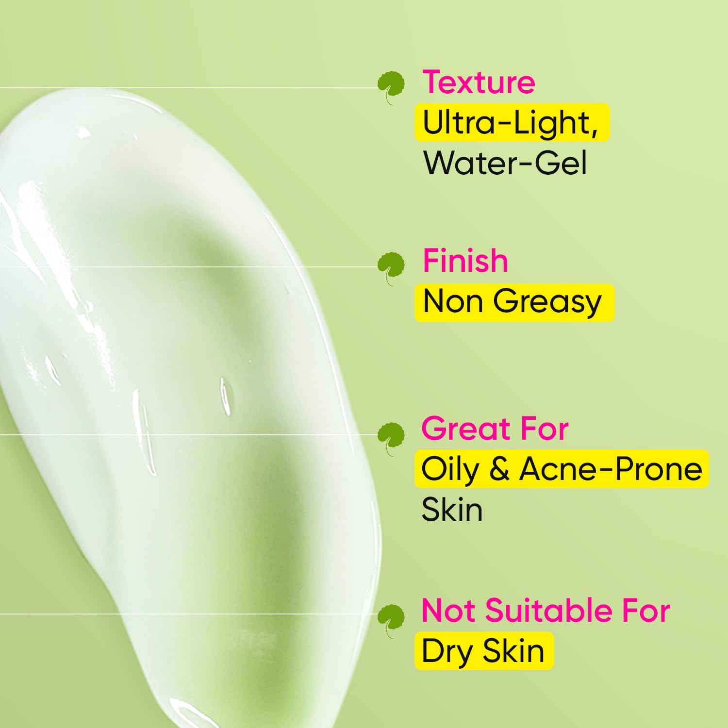 Dot & Key CICA + Niacinamide Oil Free Moisturizer for Acne Prone Skin – view 4