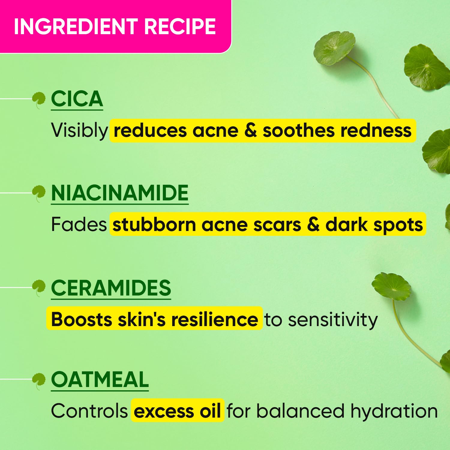 Dot & Key CICA + Niacinamide Oil Free Moisturizer for Acne Prone Skin – view 5