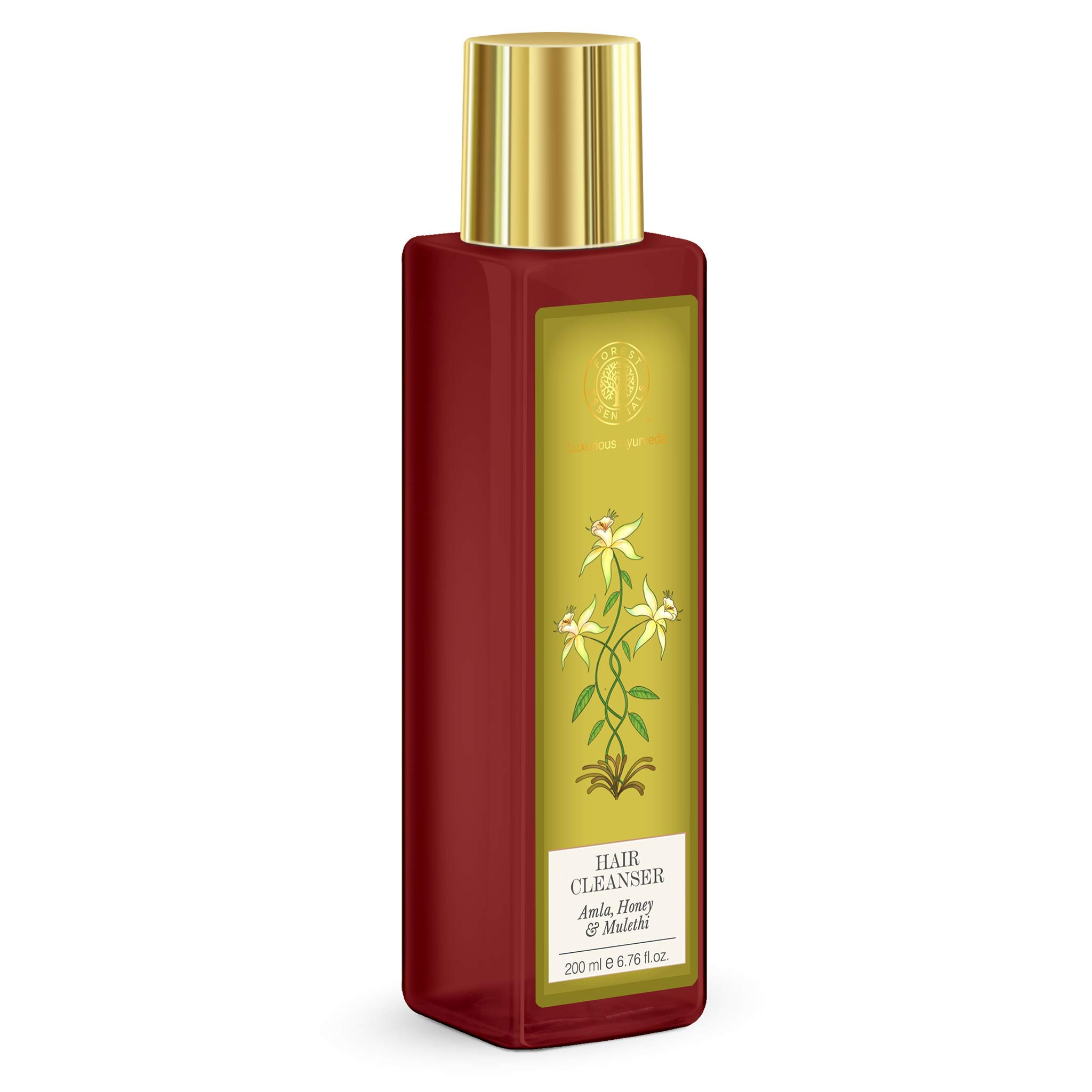 Forest Essentials Hair Cleanser, Amla, Honey and Mulethi, 200ml (Shampoo & Conditioner Combo) – view 3