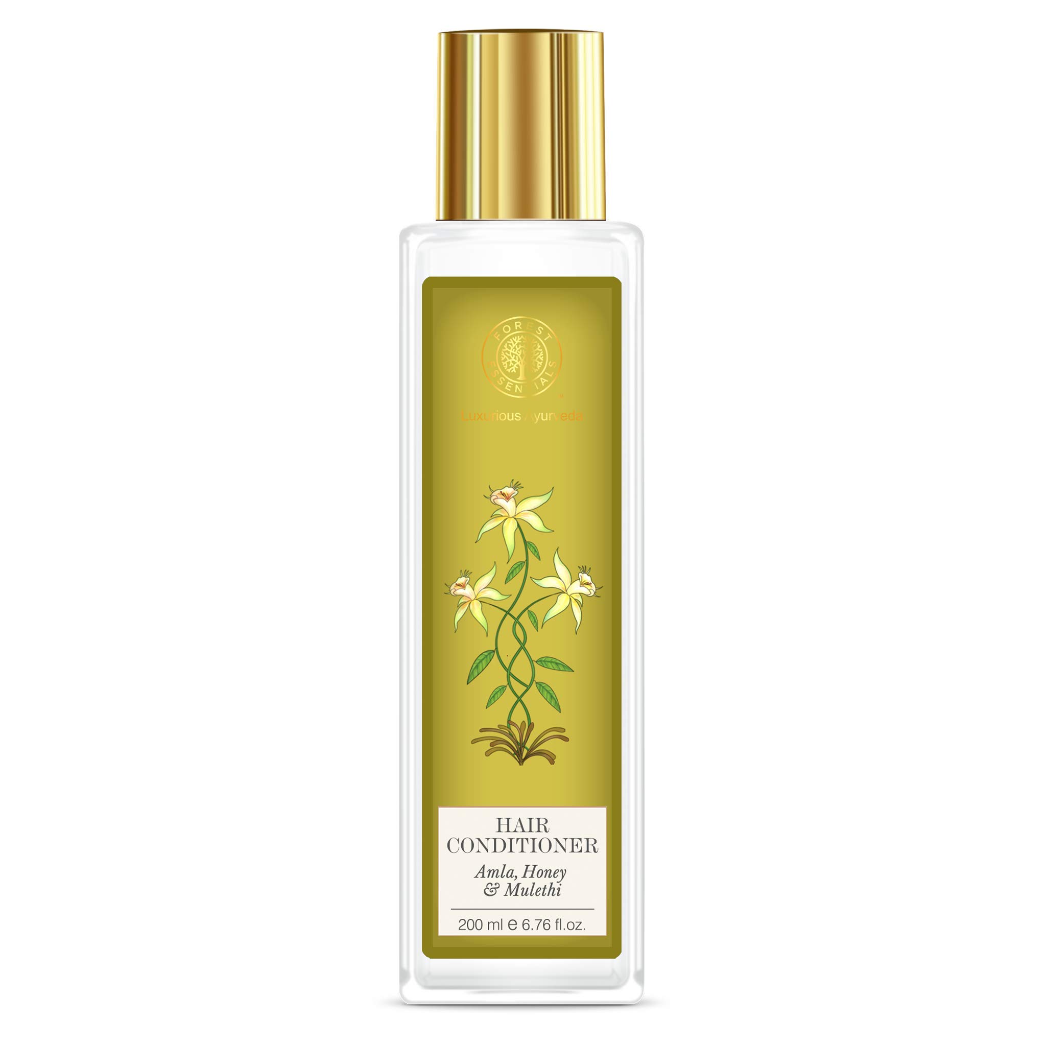 Forest Essentials Hair Cleanser, Amla, Honey and Mulethi, 200ml (Shampoo & Conditioner Combo) – view 5