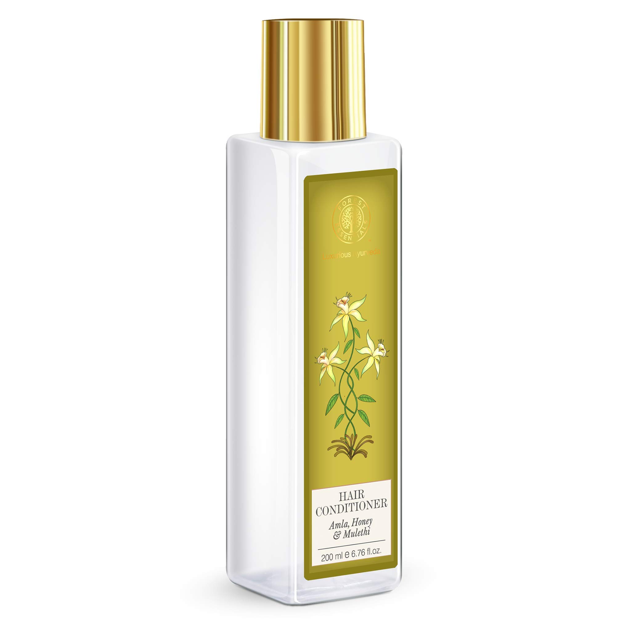 Forest Essentials Hair Cleanser, Amla, Honey and Mulethi, 200ml (Shampoo & Conditioner Combo) – view 6