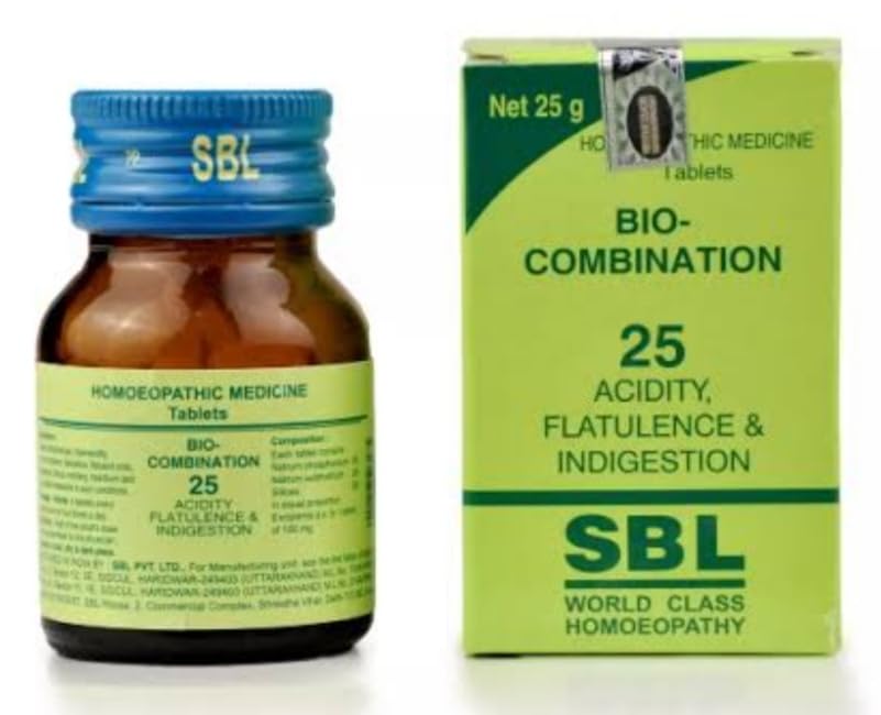 SBL Bio-Combination No. 25 tablets in 25 g bottle pack