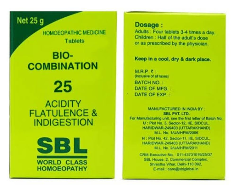 SBL's Bio-Combination No.25-25 GM – view 3