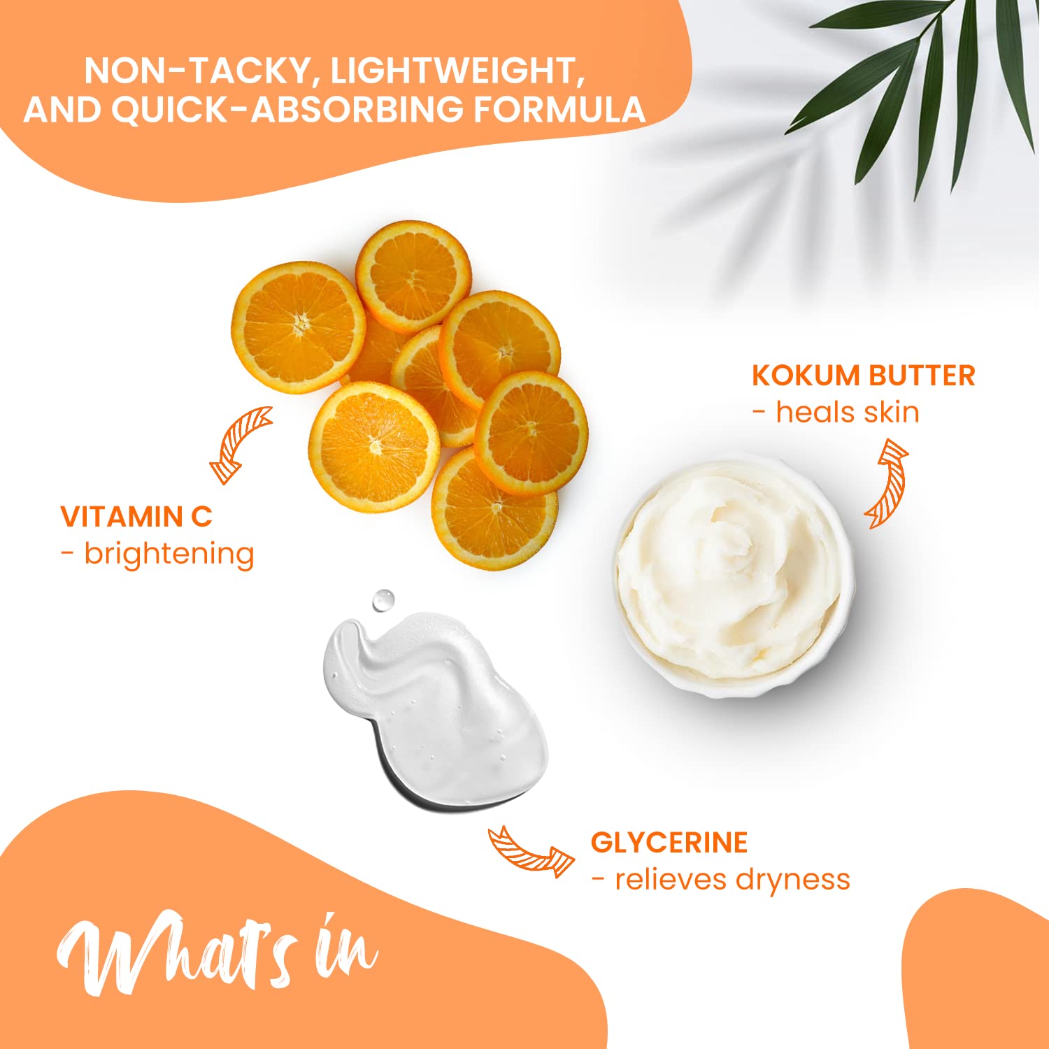 NutriGlow NATURAL'S Vitamin C Lightening Body Yogurt, Moisturize Skin, Deep Nourishing All Skin Type (100 g) – view 5