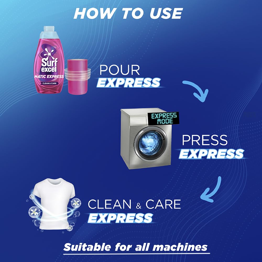 Surf Excel Matic Express Liquid Detergent – view 6