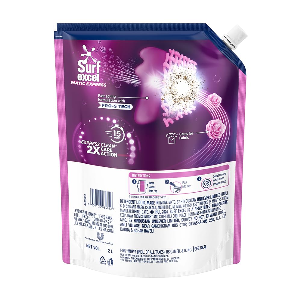 Surf Excel Matic Express Liquid Detergent – view 8