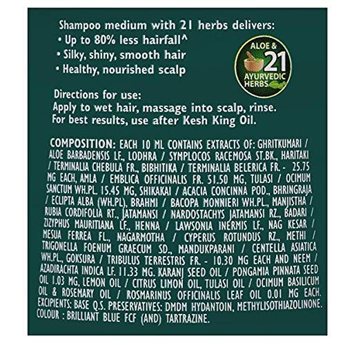 Kesh King Anti Hairfall Shampoo with aloe and 21 herbs, 200ml – view 3