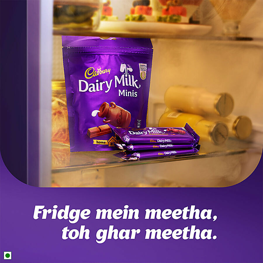 Cadbury Dairy Milk Minis Chocolate Home Treats Pack 119 g – view 8