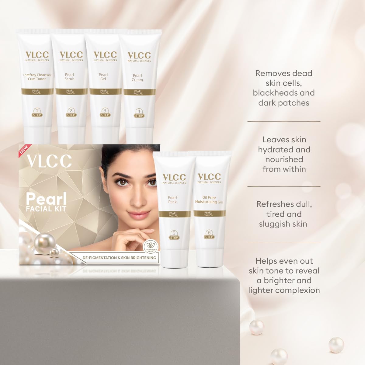 VLCC Pearl Facial Kit - 60g – view 4