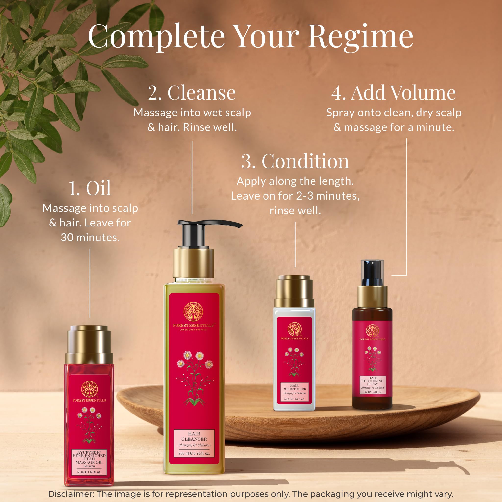 Forest Essentials Travel Size Hair Cleanser Bhringraj & Shikakai – view 5