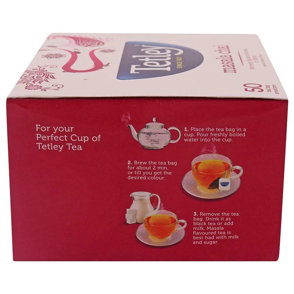 Tetley Masala Leaf Tea Bags 50 Pcs – view 4