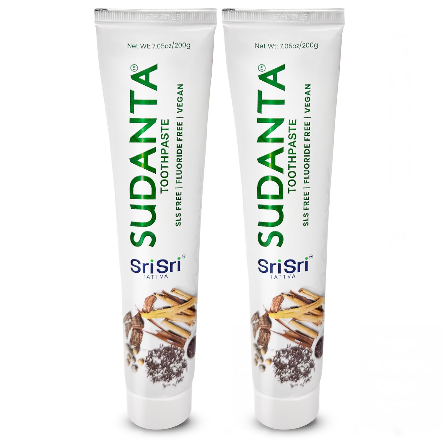 Sri Sri Tattva Sudanta Original Toothpaste - All Natural, Fluoride Free Tooth Paste with Cloves, Cinnamon, Bakul & More - 200g (Pack of 2), for Kids and Adults – view 9