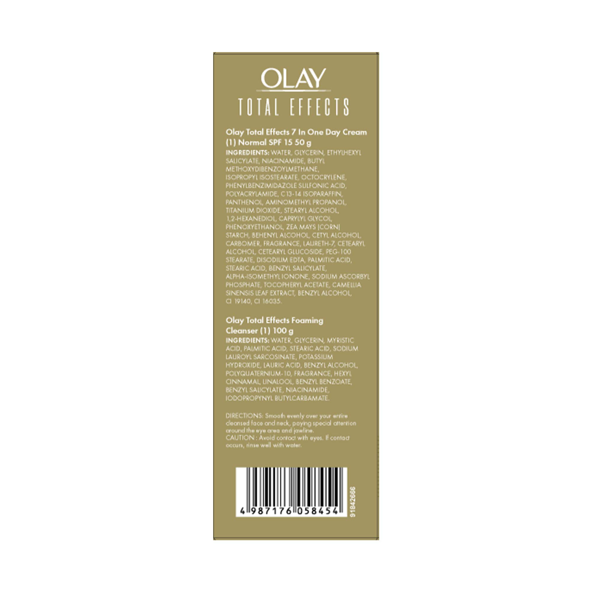 Olay Total Effects Giftpack - Day Cream with SPF 15 50gm + Cleanser 100g – view 4
