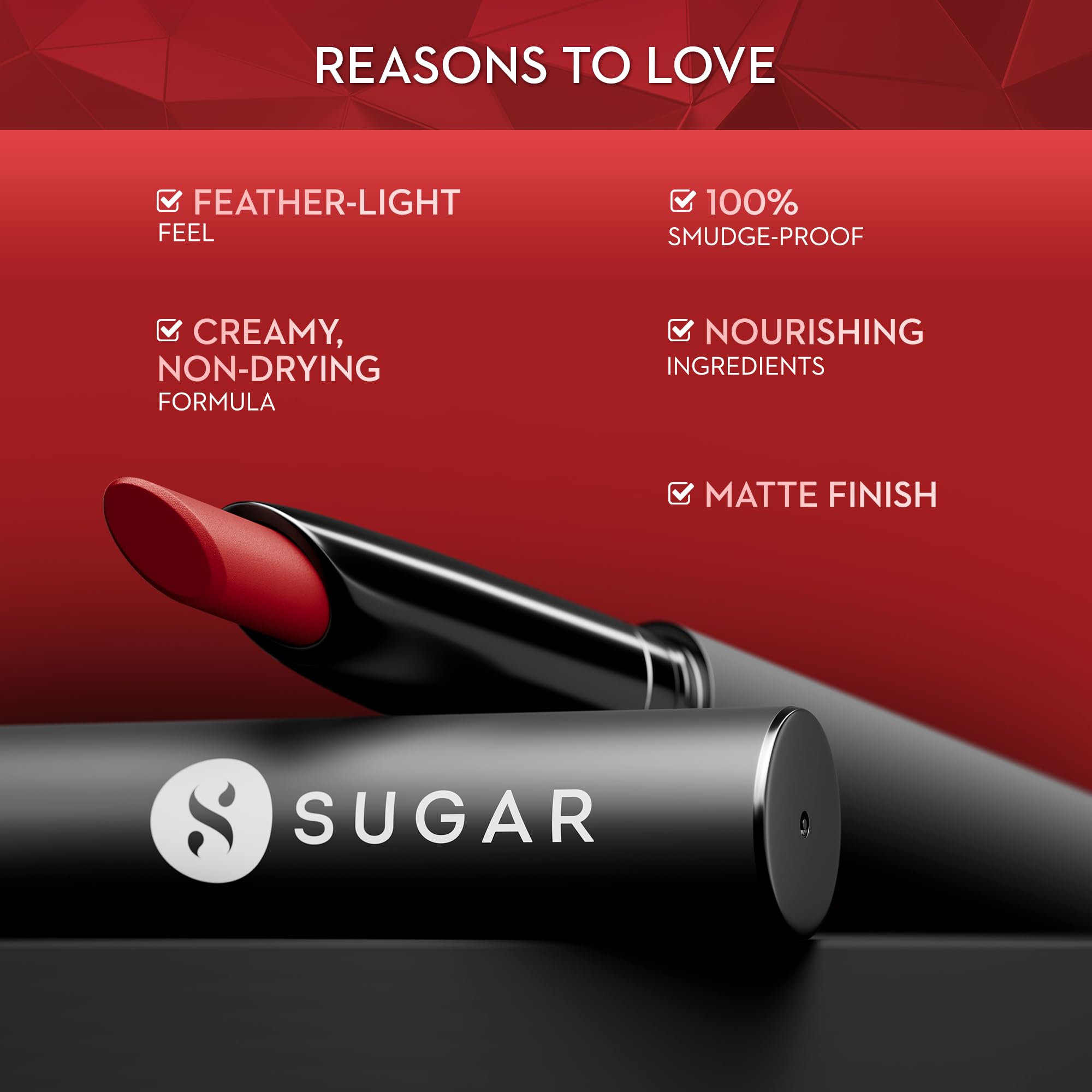 SUGAR Cosmetics Matte Attack Lipstick for Women – view 2
