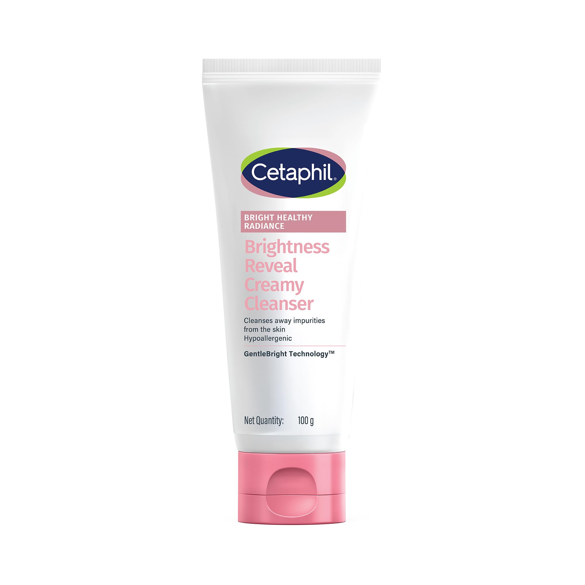 Cetaphil creamy cleanser tube for uneven skin tone and dullness
