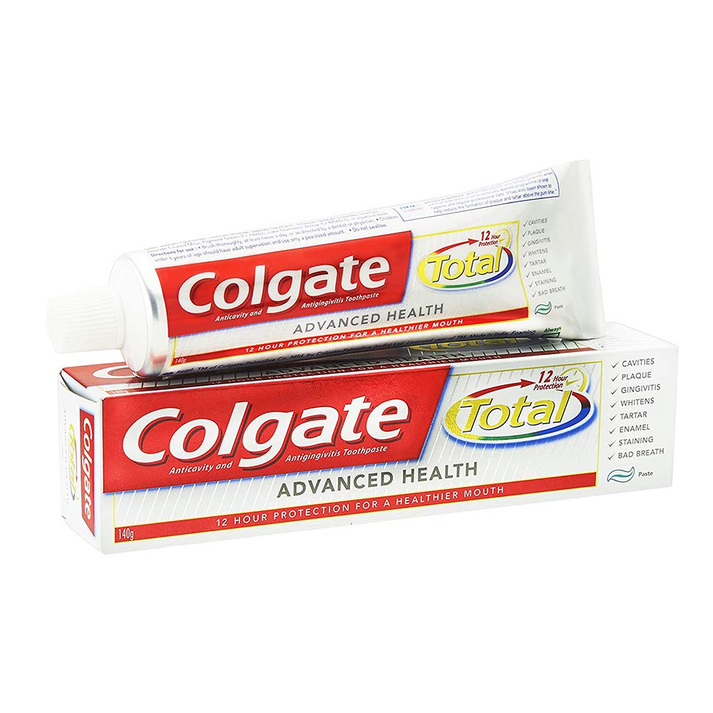Colgate anticavity toothpaste combo pack with 240g and 120g tubes