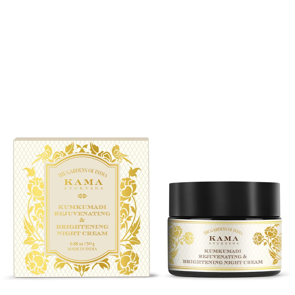 Kama Ayurveda Rejuvenating and Brightening Ayurvedic Night Cream, 50g – view 2