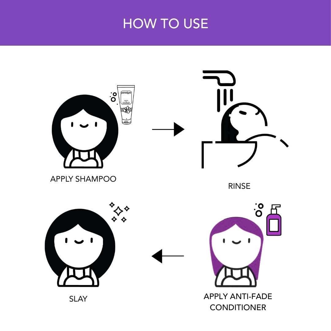 Paradyes Anti Fade Purple Conditioner – view 4