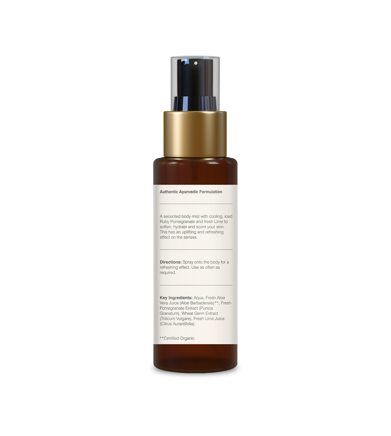 Forest Essentials Travel Size Body Mist Iced Pomegranate & Kerala Lime – view 4