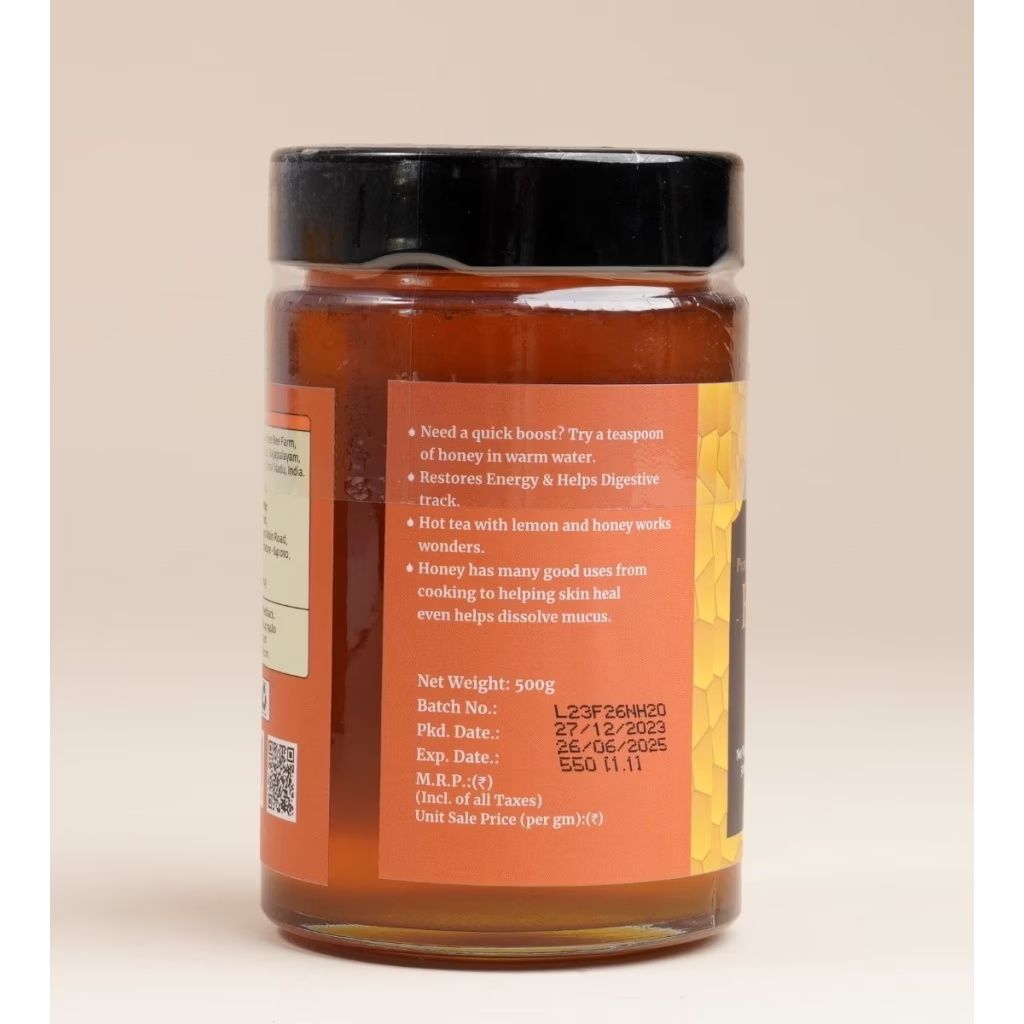 Isha life Natural Honey 500 gms – view 2