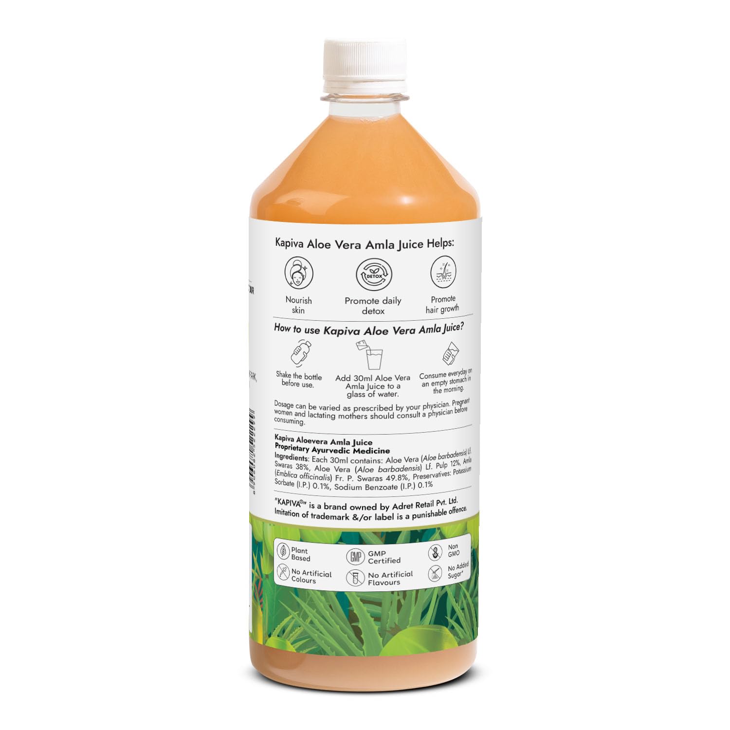 Kapiva Aloe Vera + Amla Juice – view 6