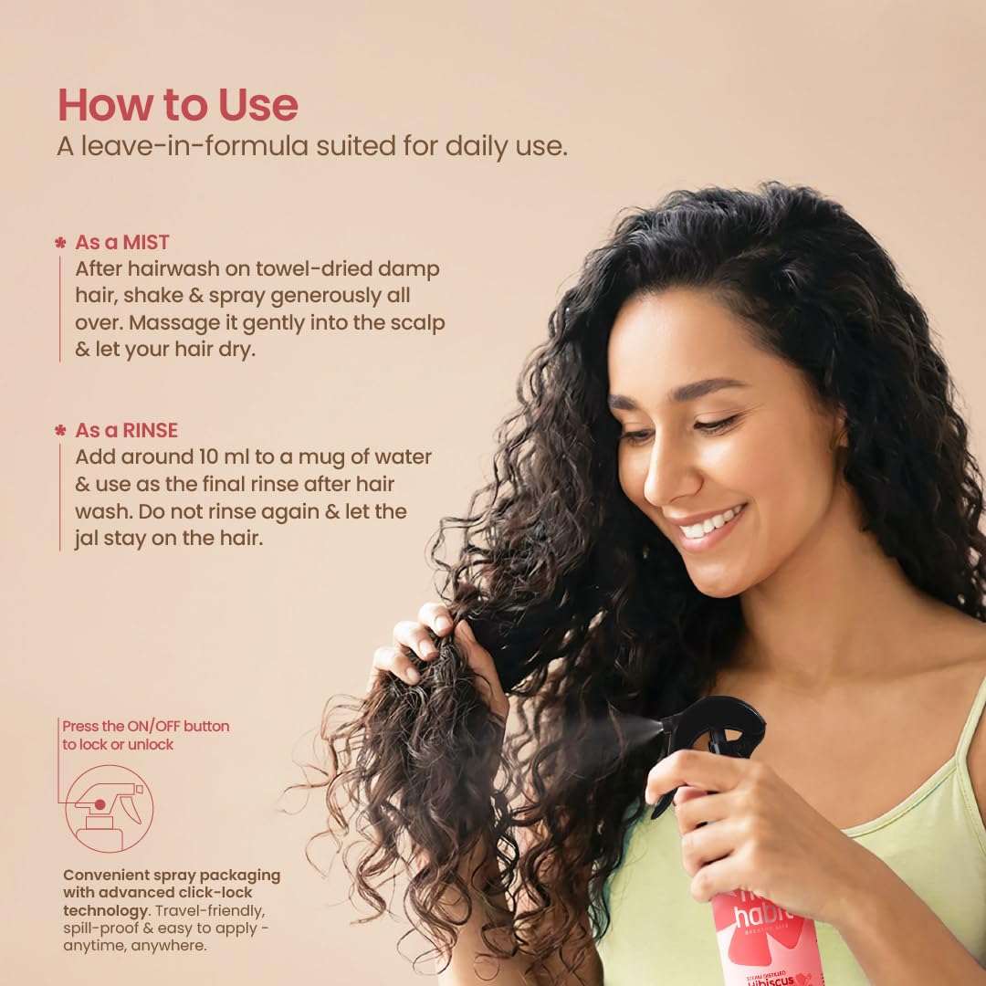 Nat Habit Hibiscus Quercetin Hair Jal – view 7