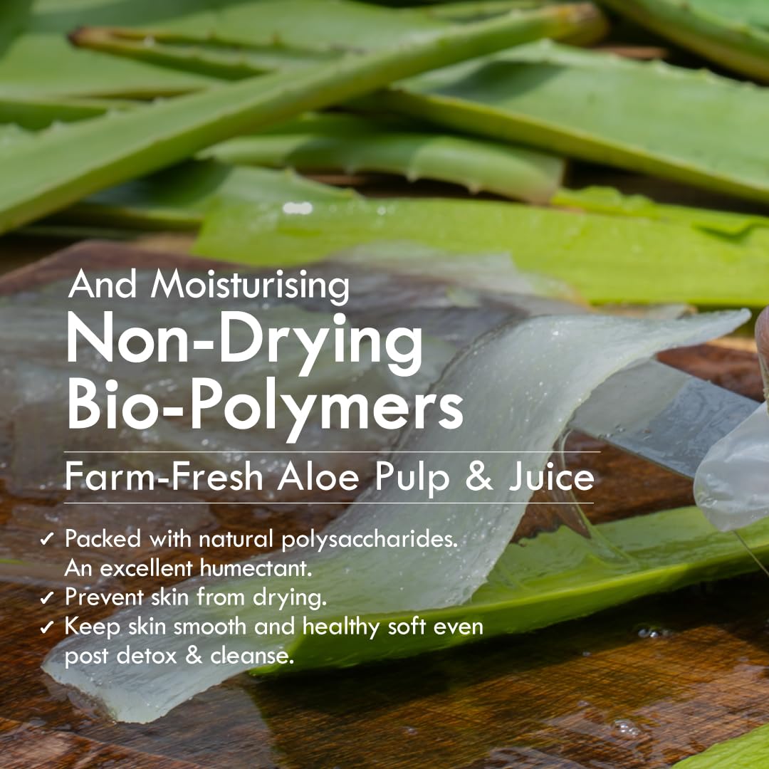 Nat Habit Roasted Chicory Gel Face Wash for Men with Activated Charcoal For Skin Detox, Acne & Pimples - Paraben and Sulphate Free Face Cleanser (Pack of 2 X 100 g) – view 5