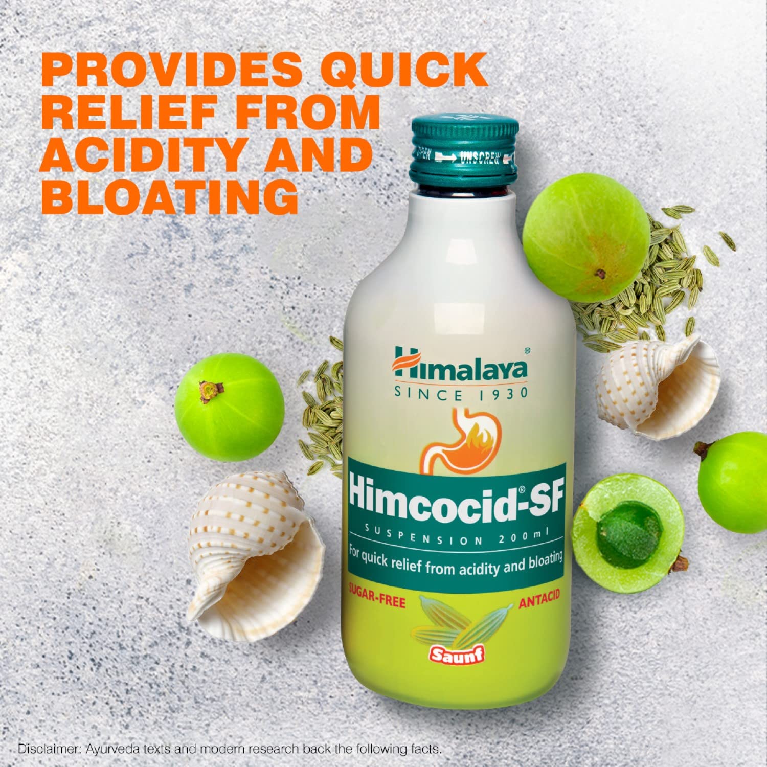 Himalaya Himcocid-SF - 200 ml (Saunf) – view 3