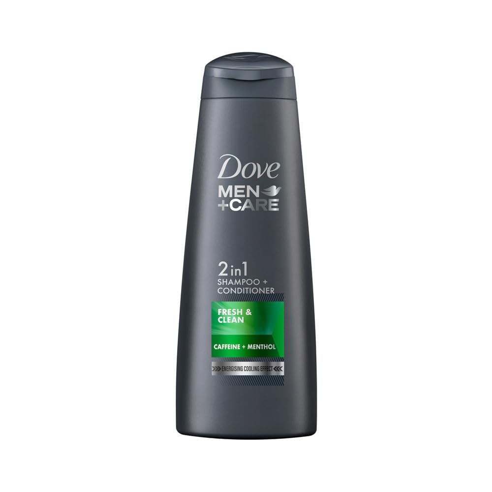Dove Men+Care menthol shampoo and conditioner 340 ml bottle