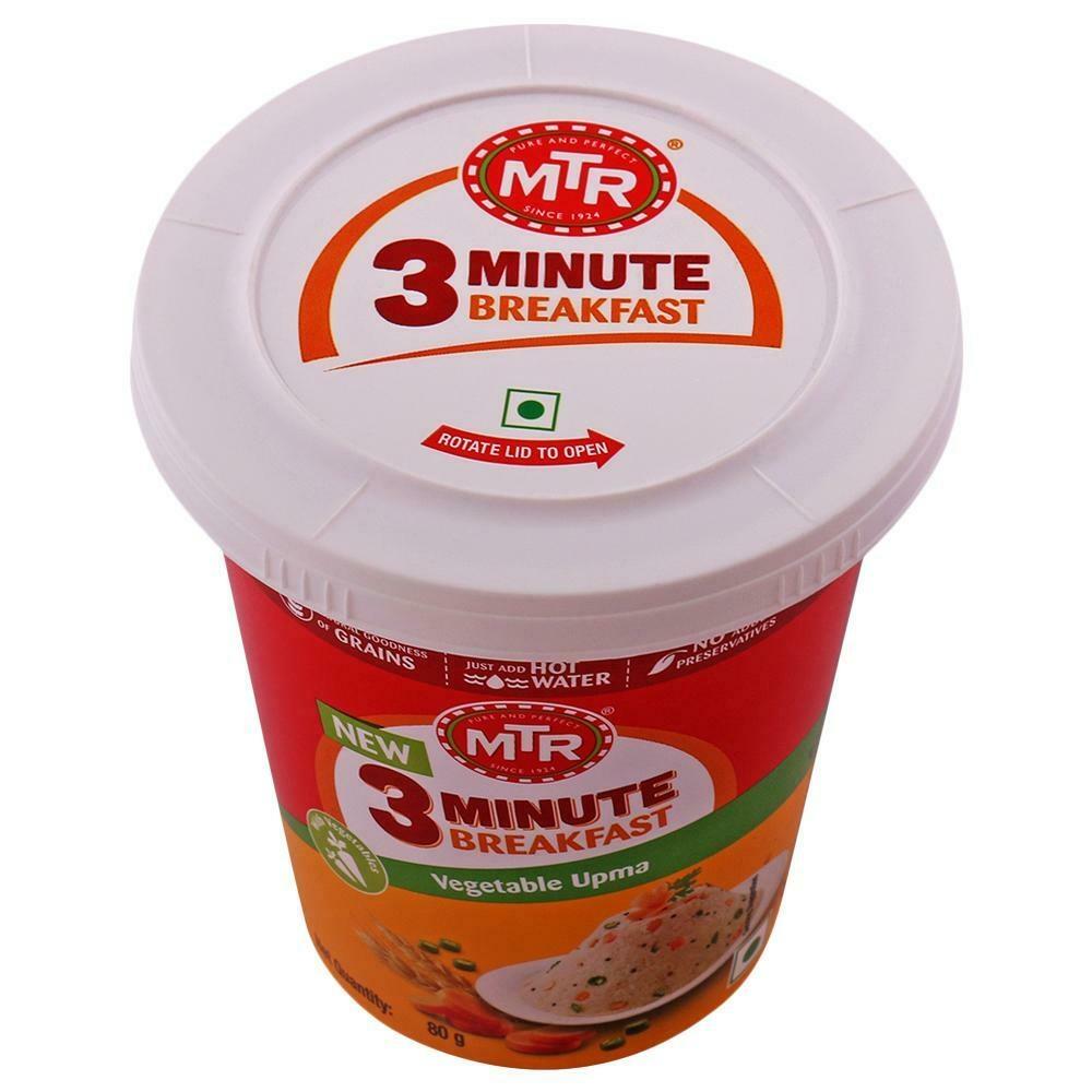 MTR 3 Minute Breakfast Vegetable Upma Mix 80 G – view 4
