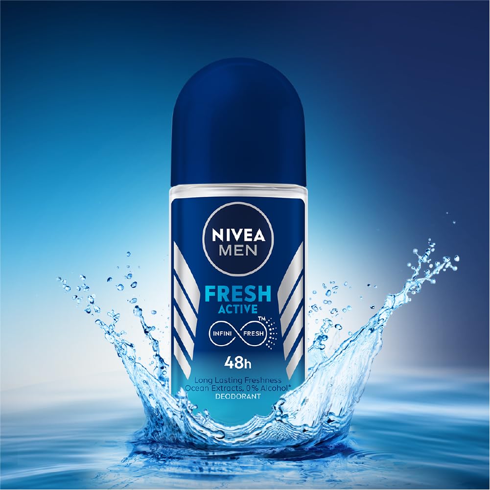 NIVEA MEN Fresh Active 50ml Deo Roll On – view 2