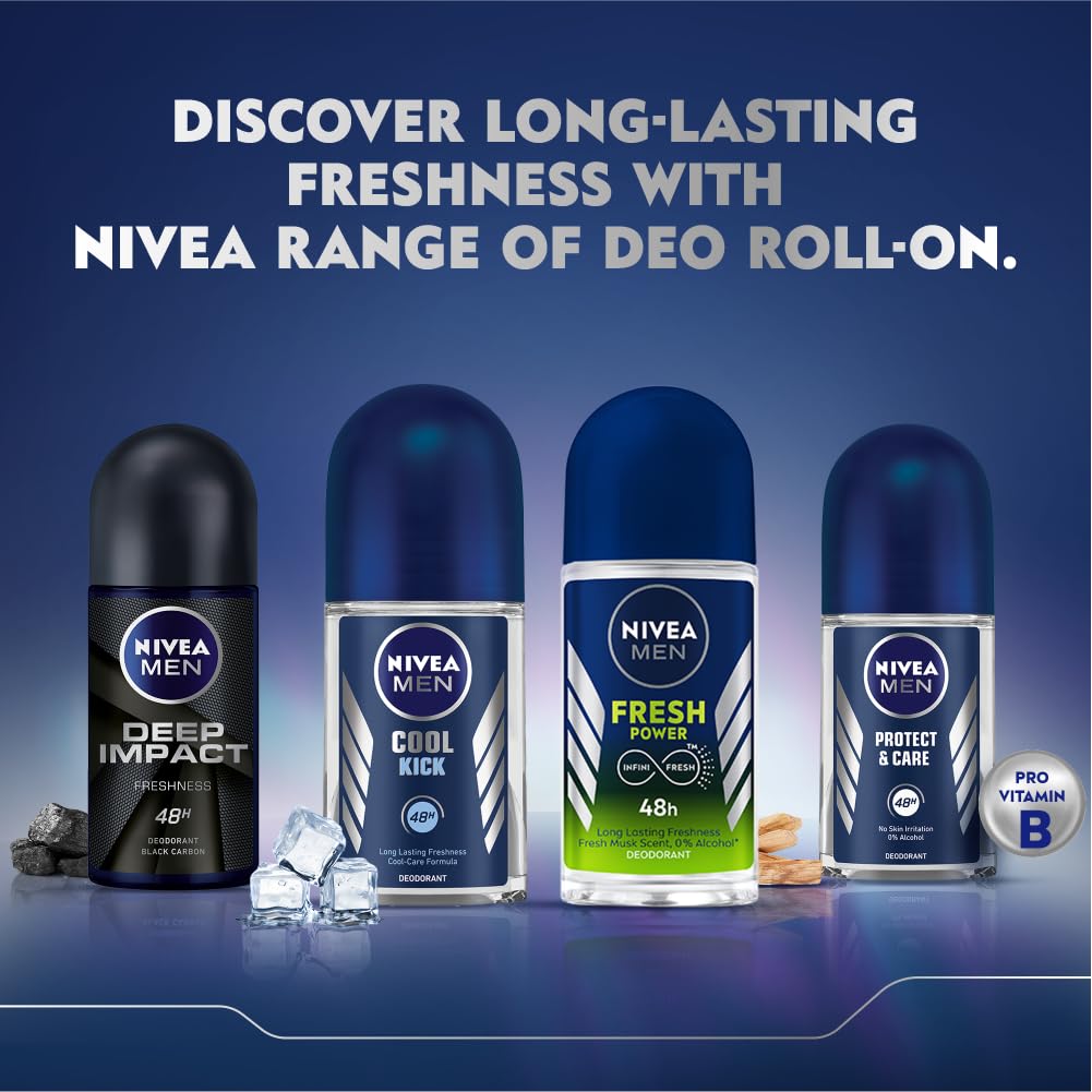 NIVEA MEN Fresh Active 50ml Deo Roll On – view 7