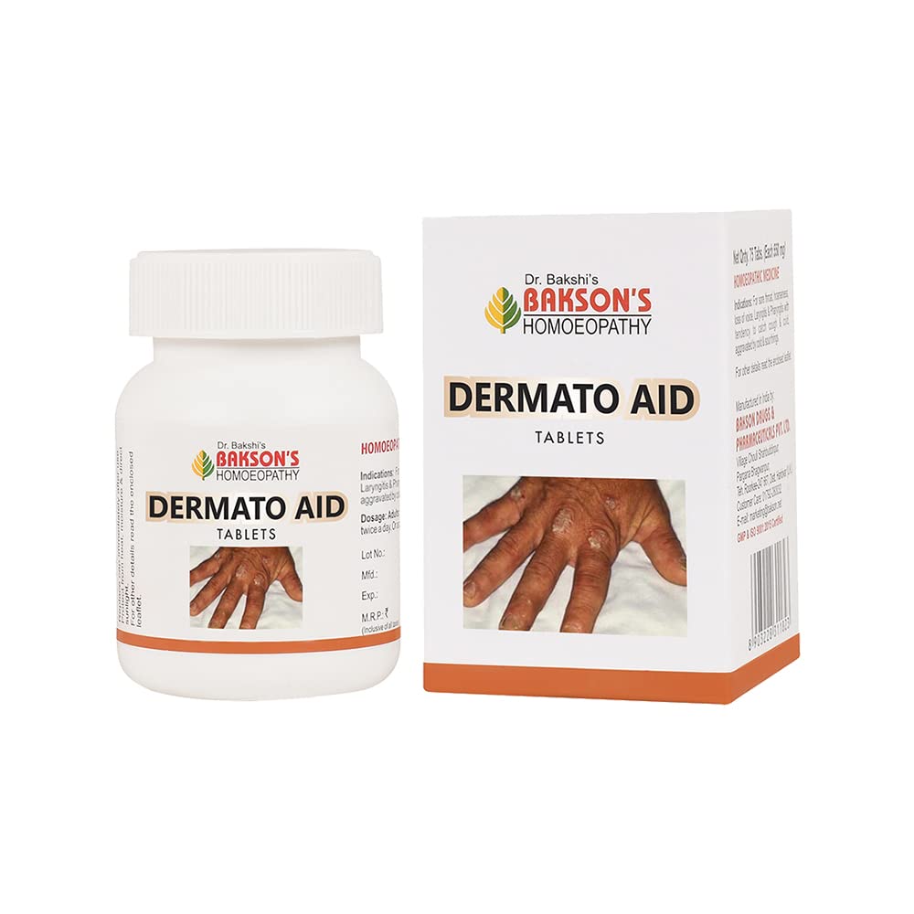 Dr. Bakshi's Dermato Aid tablets pack with 75 tablets