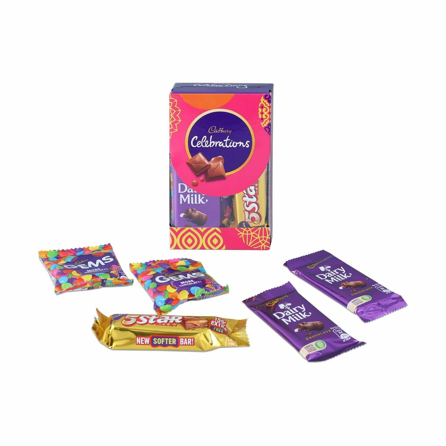 Cadbury Celebrations Chocolate Gift Pack, Assorted, 59.8 G (Pack Of 10) – view 3