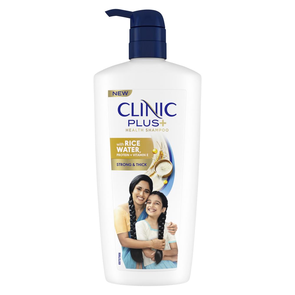 Clinic Plus rice water, protein and vitamin E shampoo bottle 650 ml
