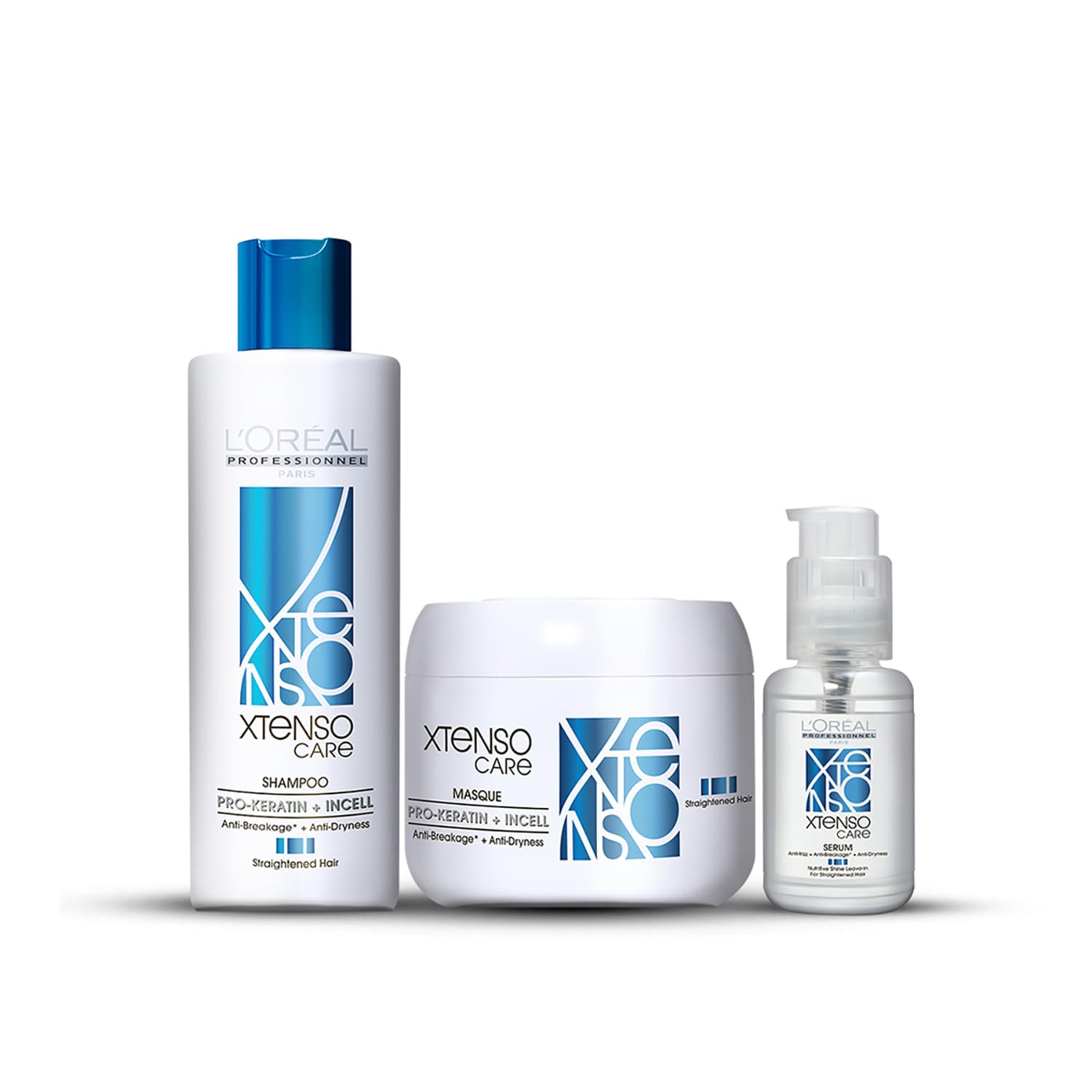 Xtenso Care hair care combo with shampoo mask and serum